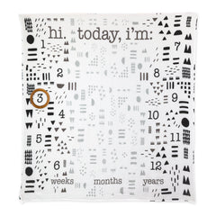 PICTURE-PERFECT Organic Cotton Muslin Milestone Blanket Gift Set