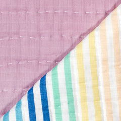 Organic Cotton Hand-Quilted Blanket