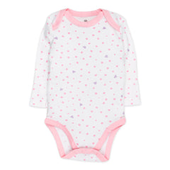 5-Pack Organic Cotton Long Sleeve Bodysuits