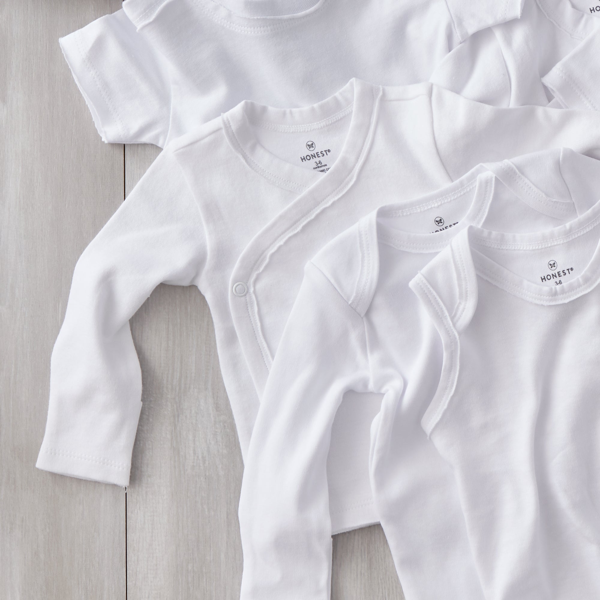 10-Pack Organic Cotton Short Sleeve T-Shirts