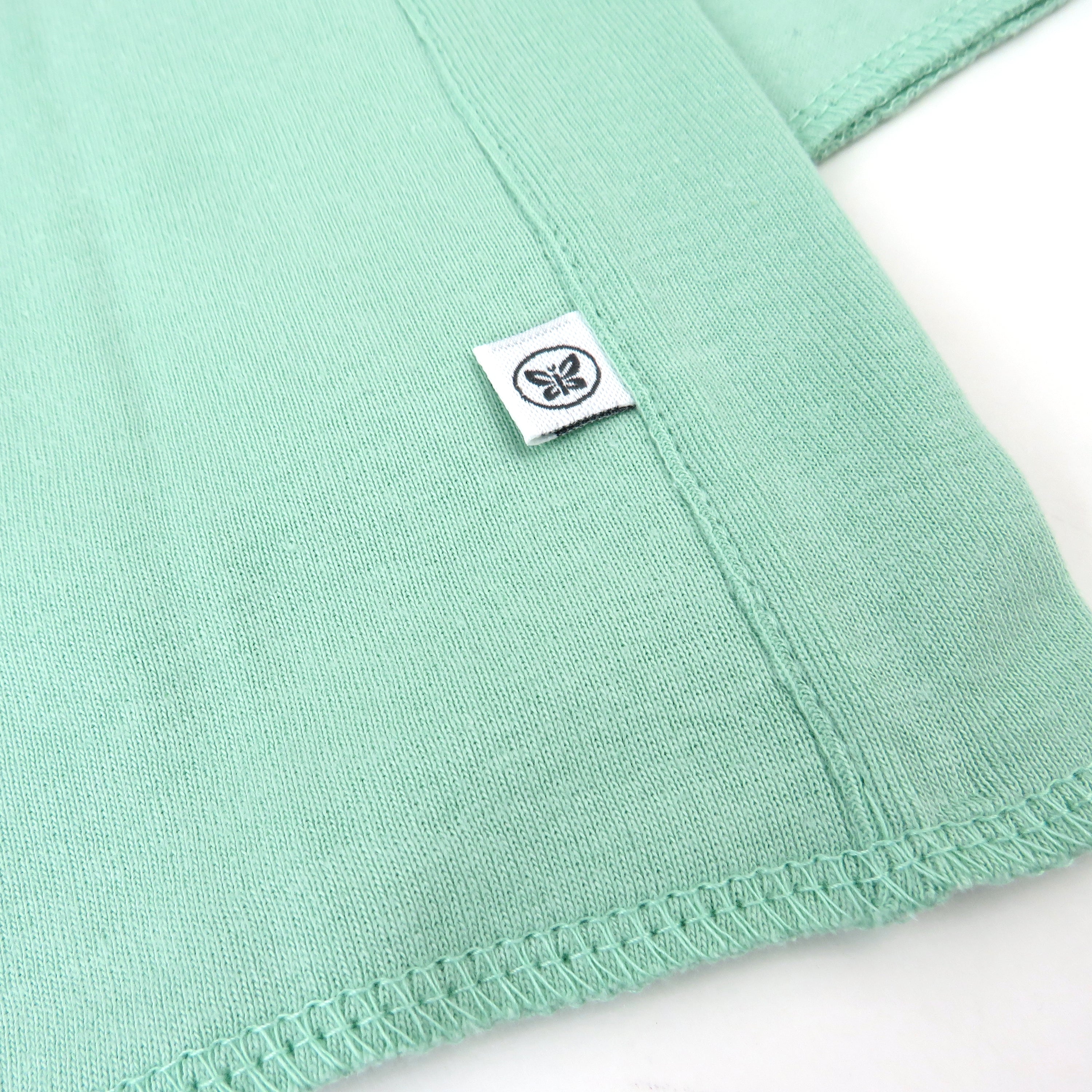 10-Pack Organic Cotton Knit Tri-fold Burp Cloths