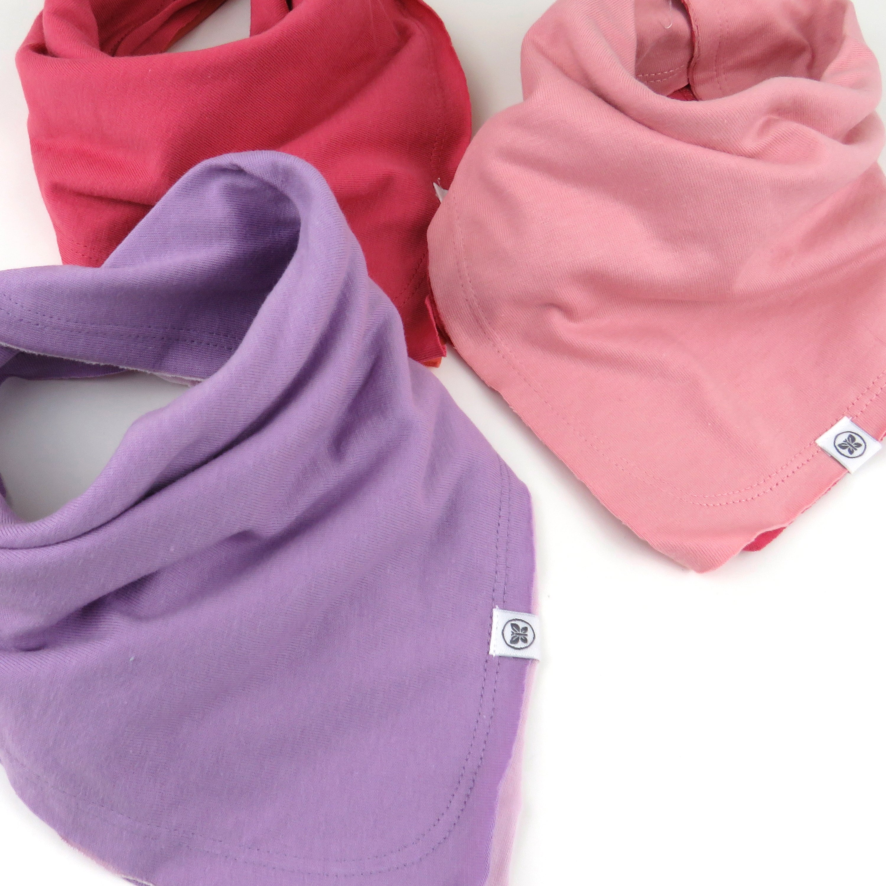 20-Pack Organic Cotton Short Sleeve Bodysuit & Bandana Bib Burp Cloth Bundle