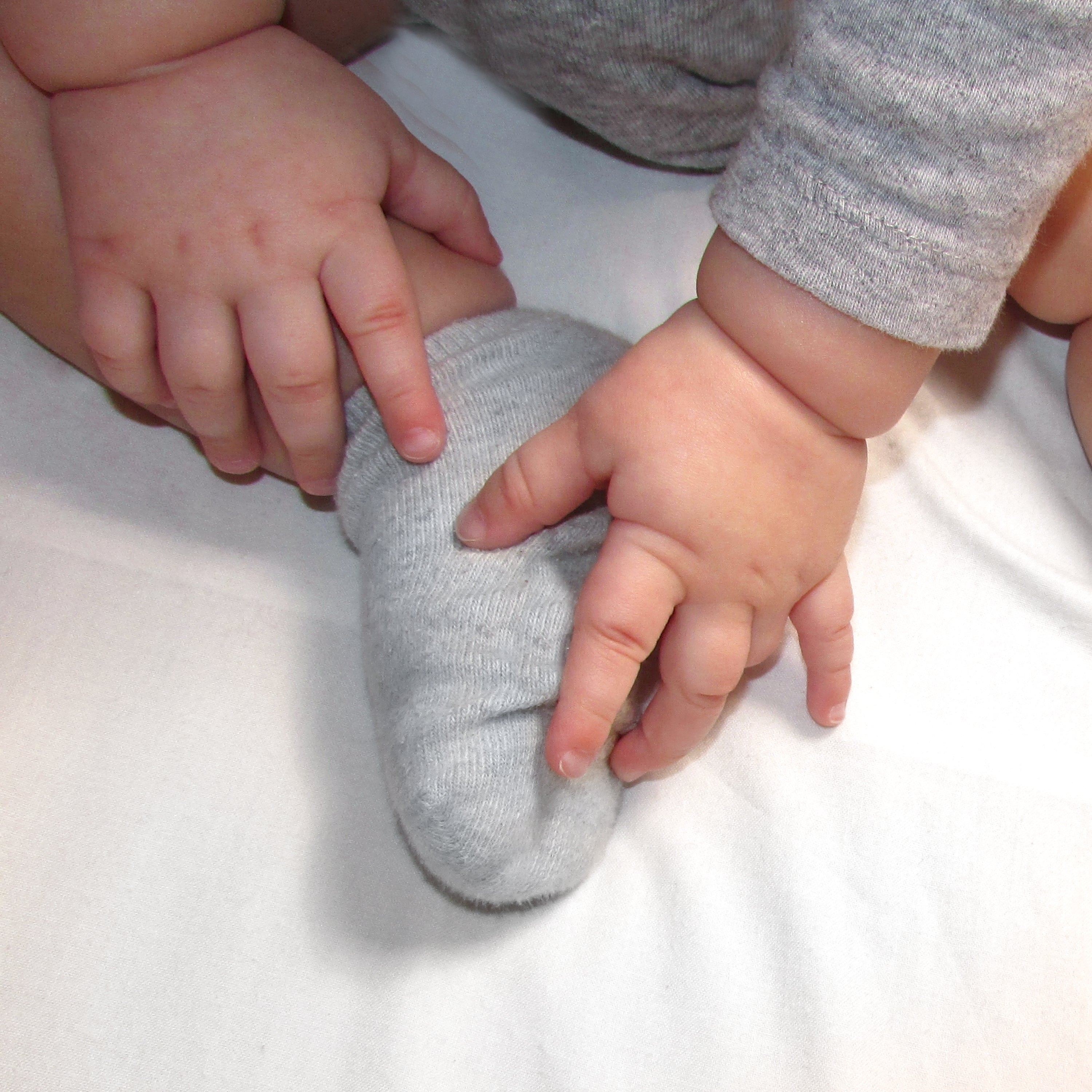 10-Pack Organic Cotton Long Sleeve Bodysuit & Sock Bundle