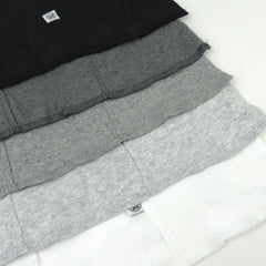 5-Pack Organic Cotton Knit Tri-fold Burp Cloths
