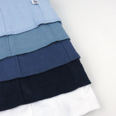 5-Pack Organic Cotton Knit Tri-fold Burp Cloths