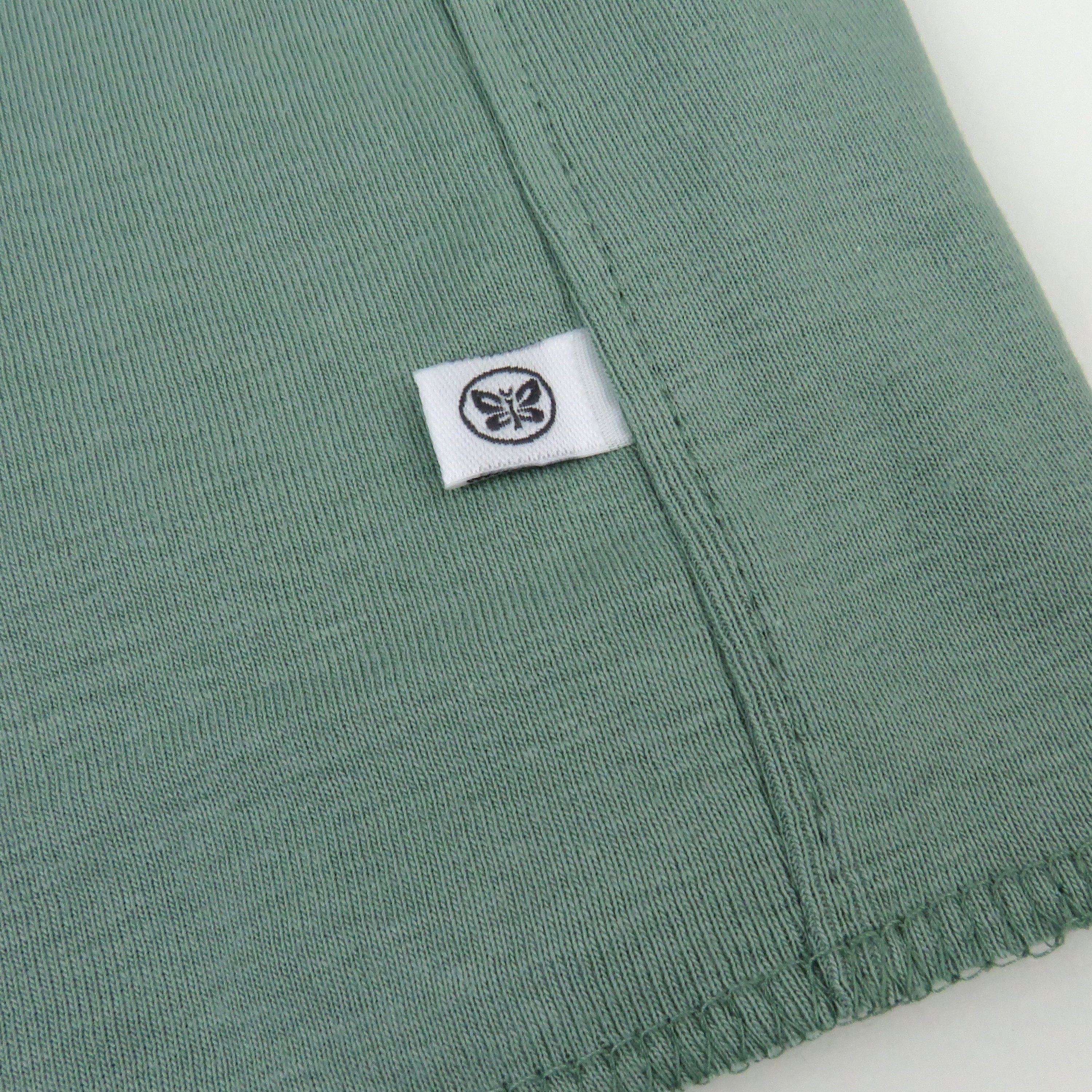 5-Pack Organic Cotton Knit Tri-fold Burp Cloths