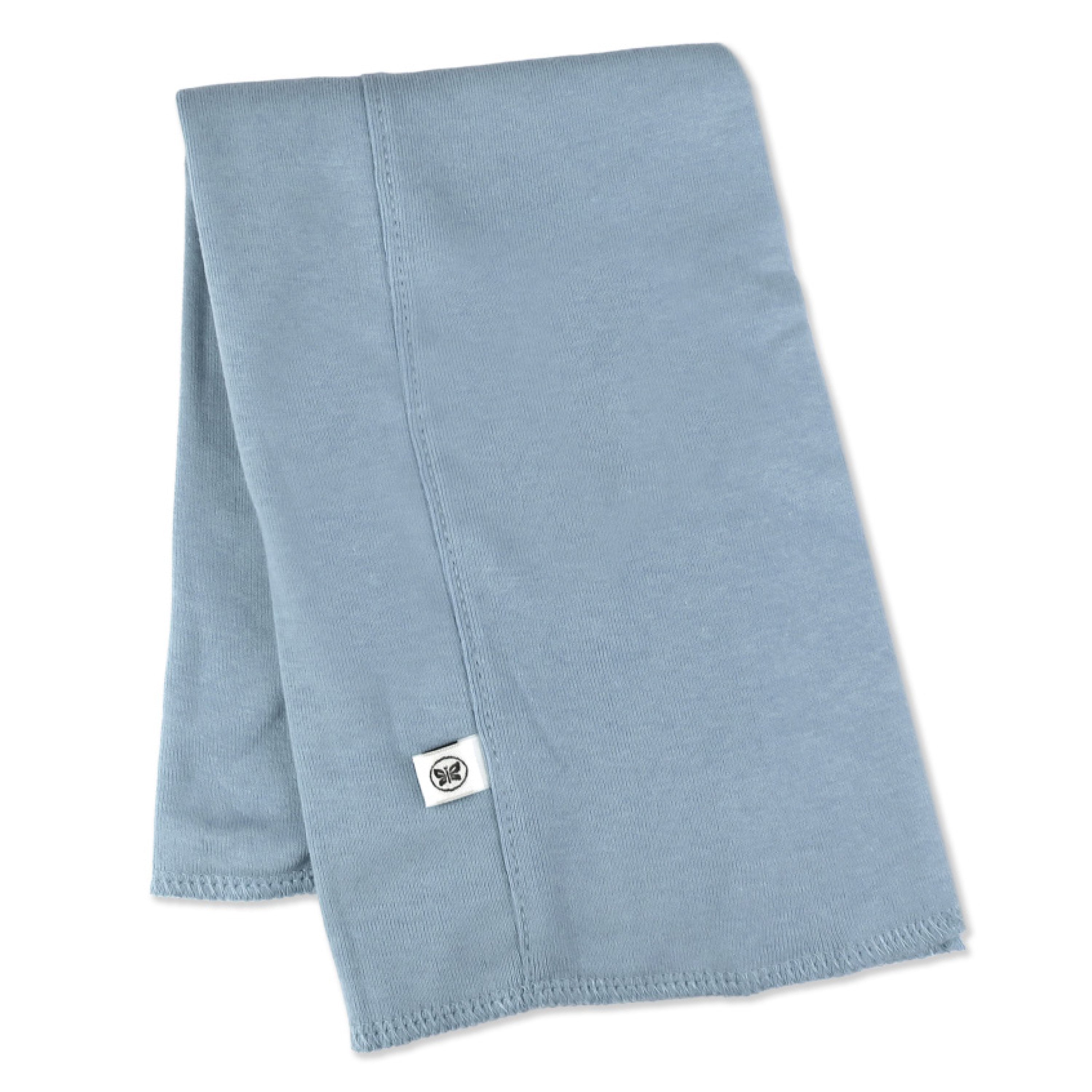 5-Pack Organic Cotton Knit Tri-fold Burp Cloths