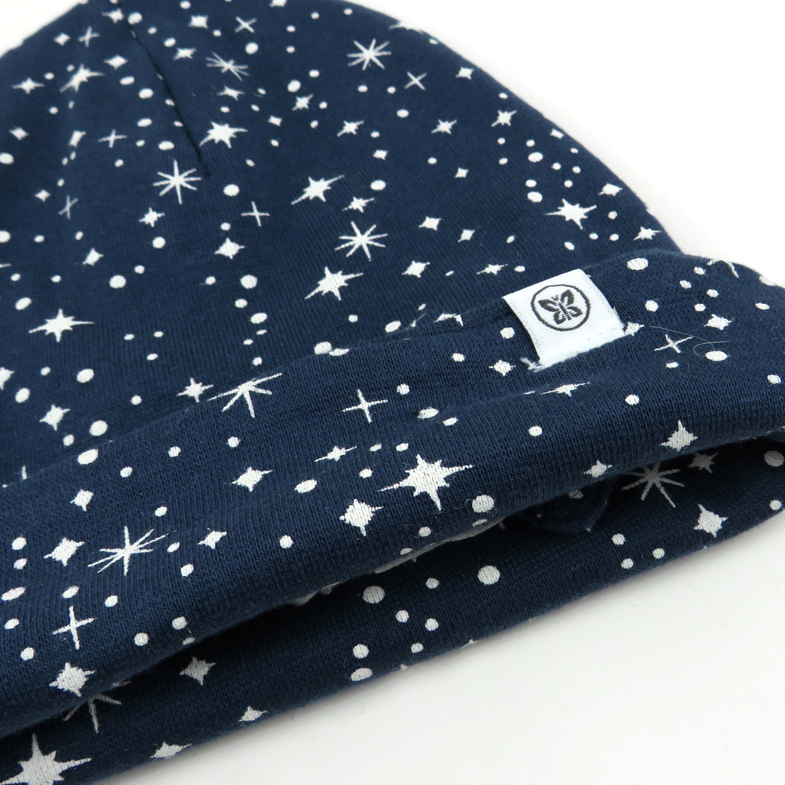 5-Pack Organic Cotton Beanie Hats