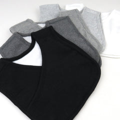 5-Pack Organic Cotton 4 in 1 Reversible Bibs