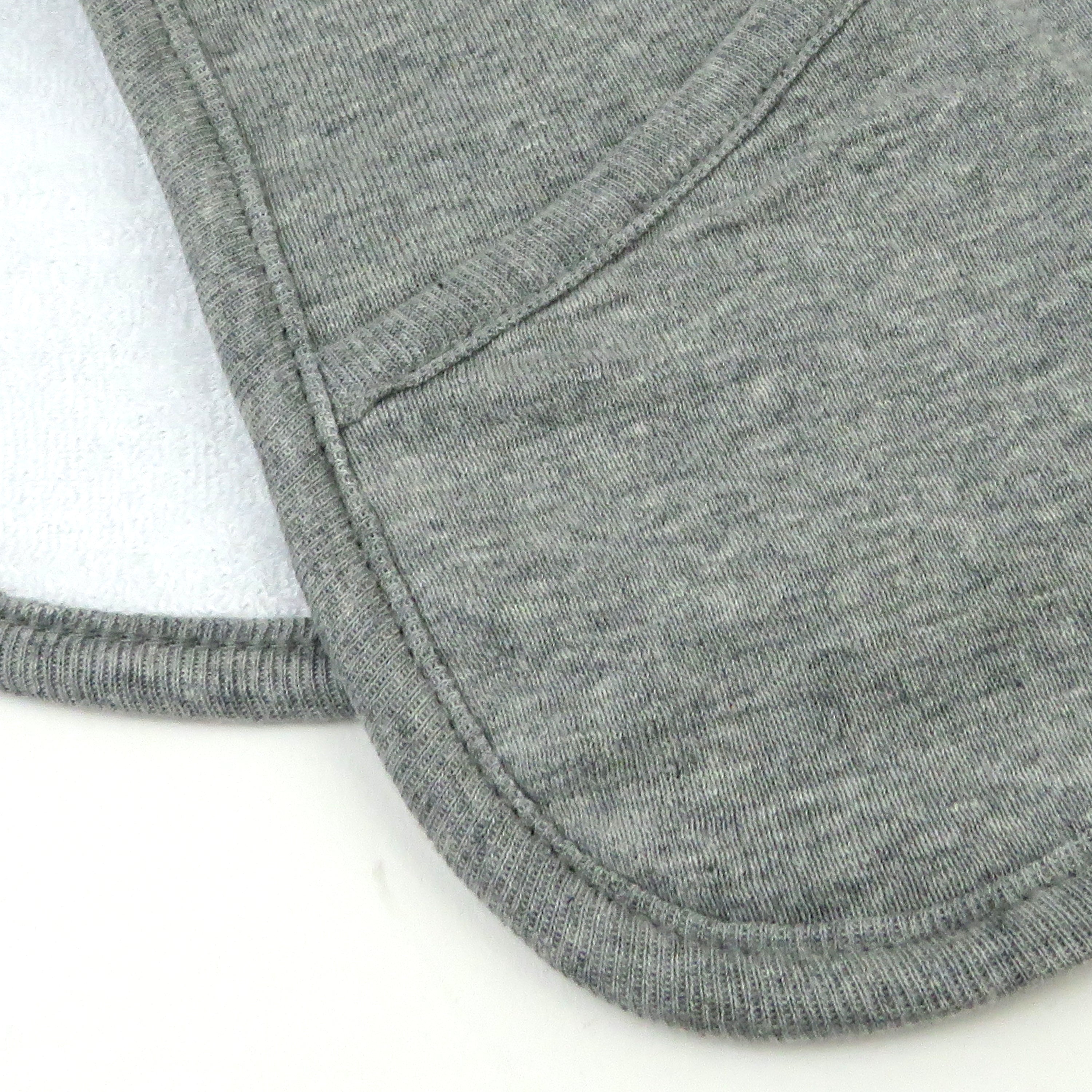 5-Pack Organic Cotton 4 in 1 Reversible Bibs