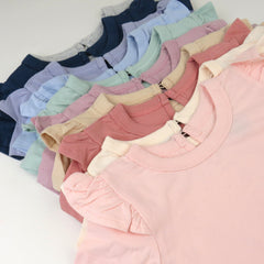 10-Pack Organic Cotton Short Sleeve Bodysuits
