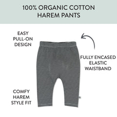 2-Pack Organic Cotton Harem Pants