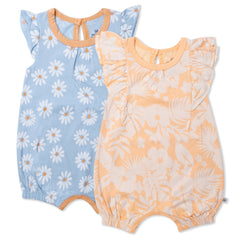 Organic Cotton Jumpsuit Romper Set