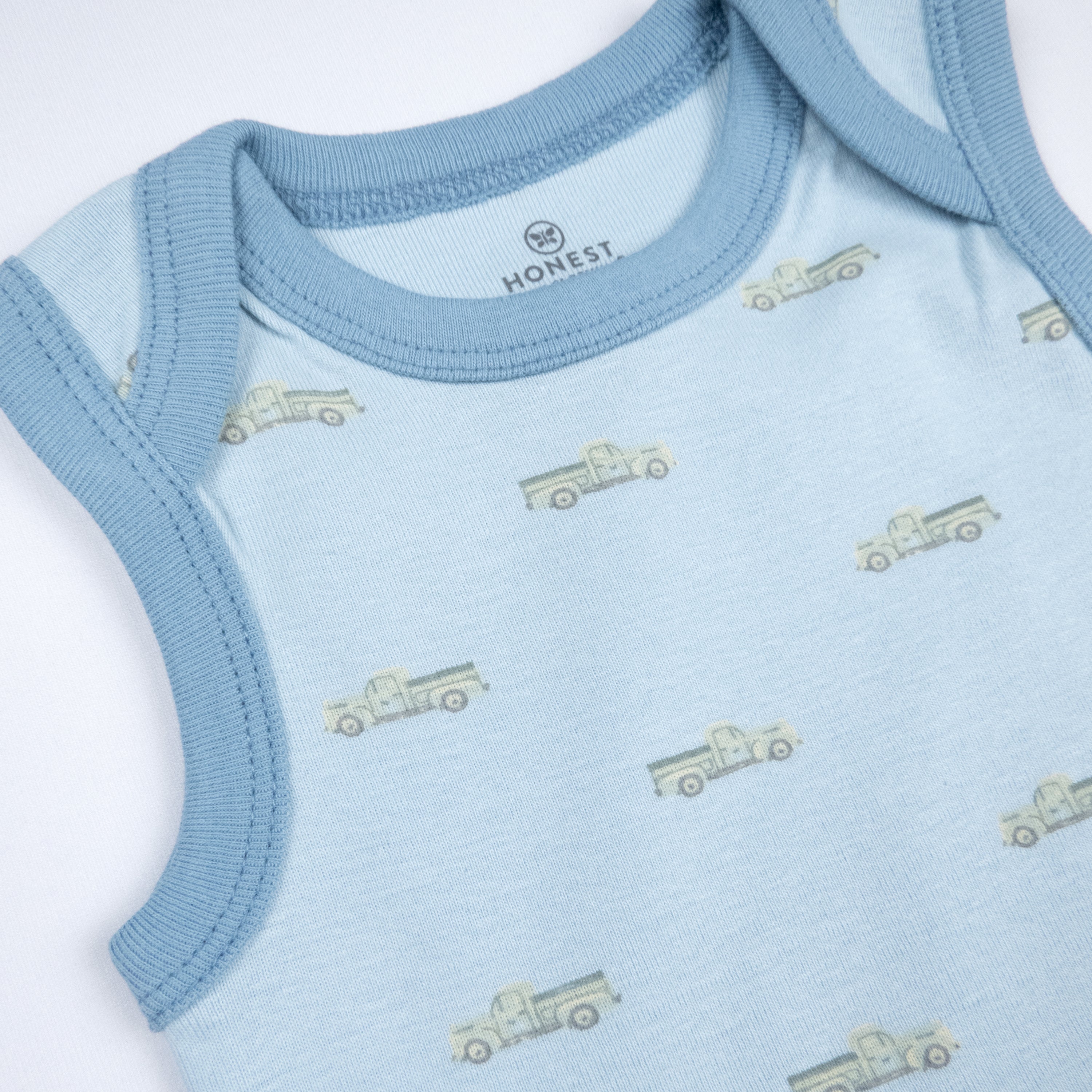 Organic Cotton Jumpsuit Romper Set