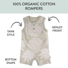 Organic Cotton Jumpsuit Romper Set