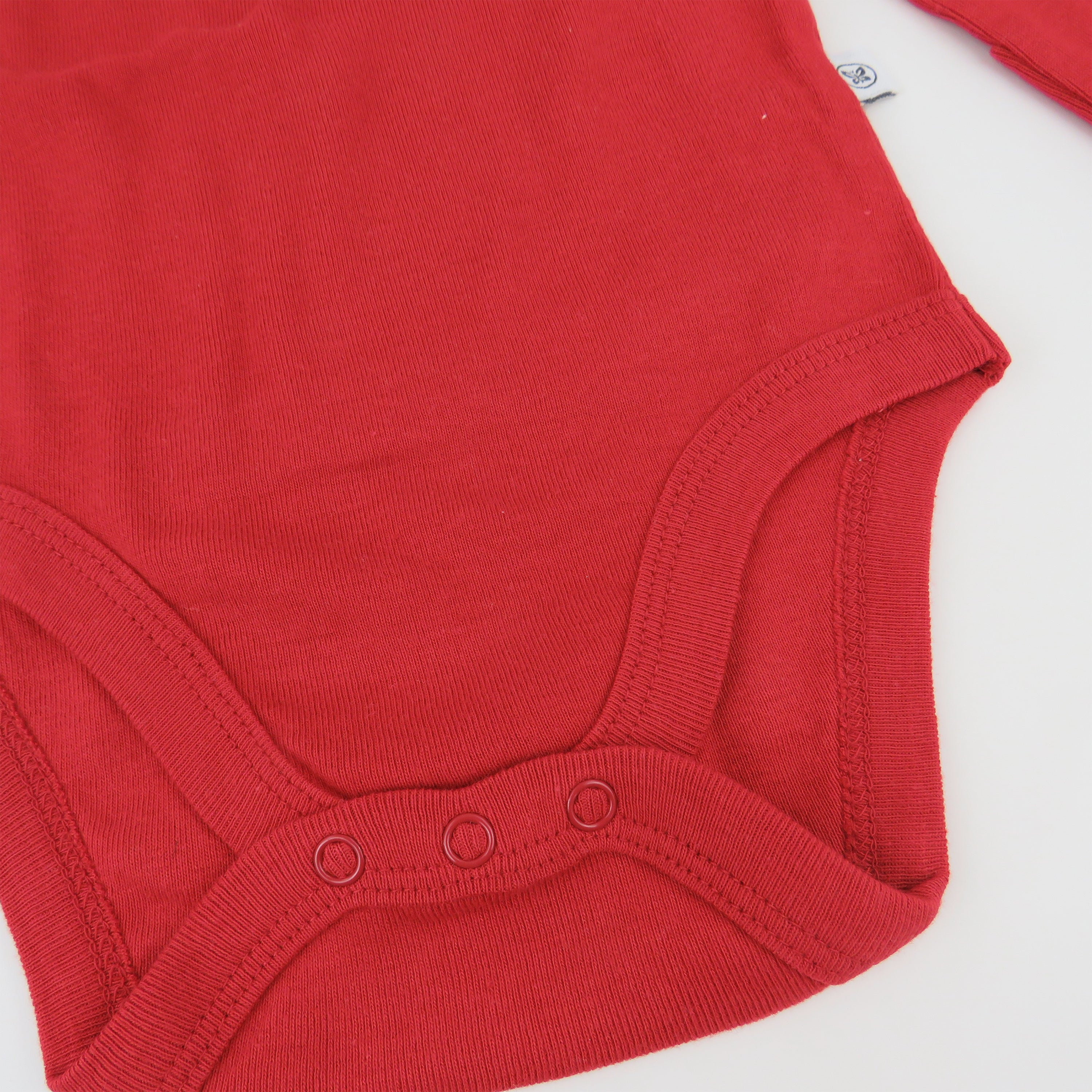 3-Pack Organic Cotton Long Sleeve Side-Snap Bodysuits