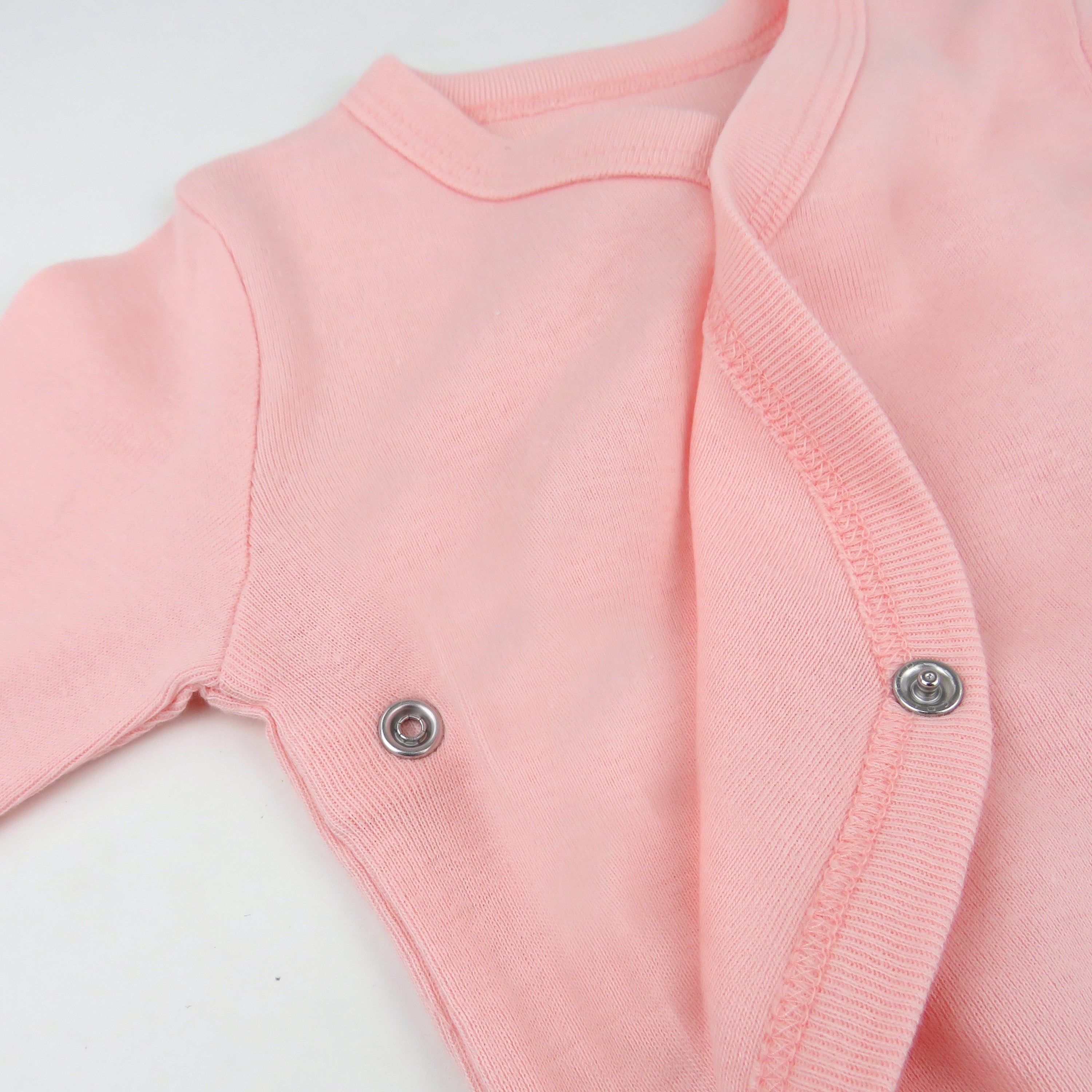 3-Pack Organic Cotton Long Sleeve Side-Snap Bodysuits