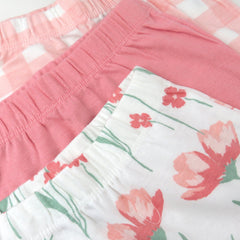 3-Pack Organic Cotton Footed Pants