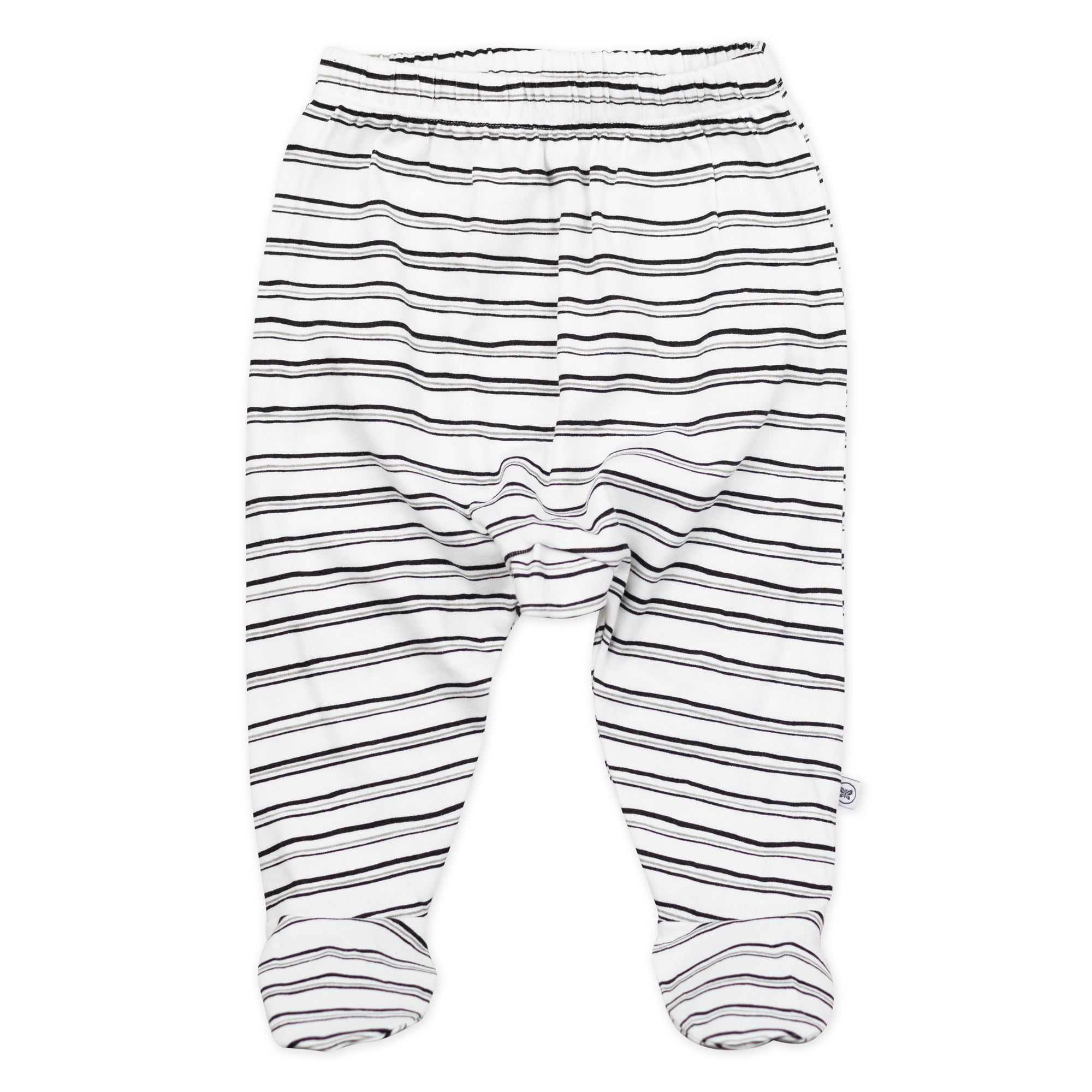 3-Pack Organic Cotton Footed Pants