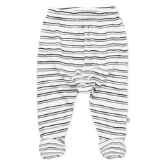 3-Pack Organic Cotton Footed Pants