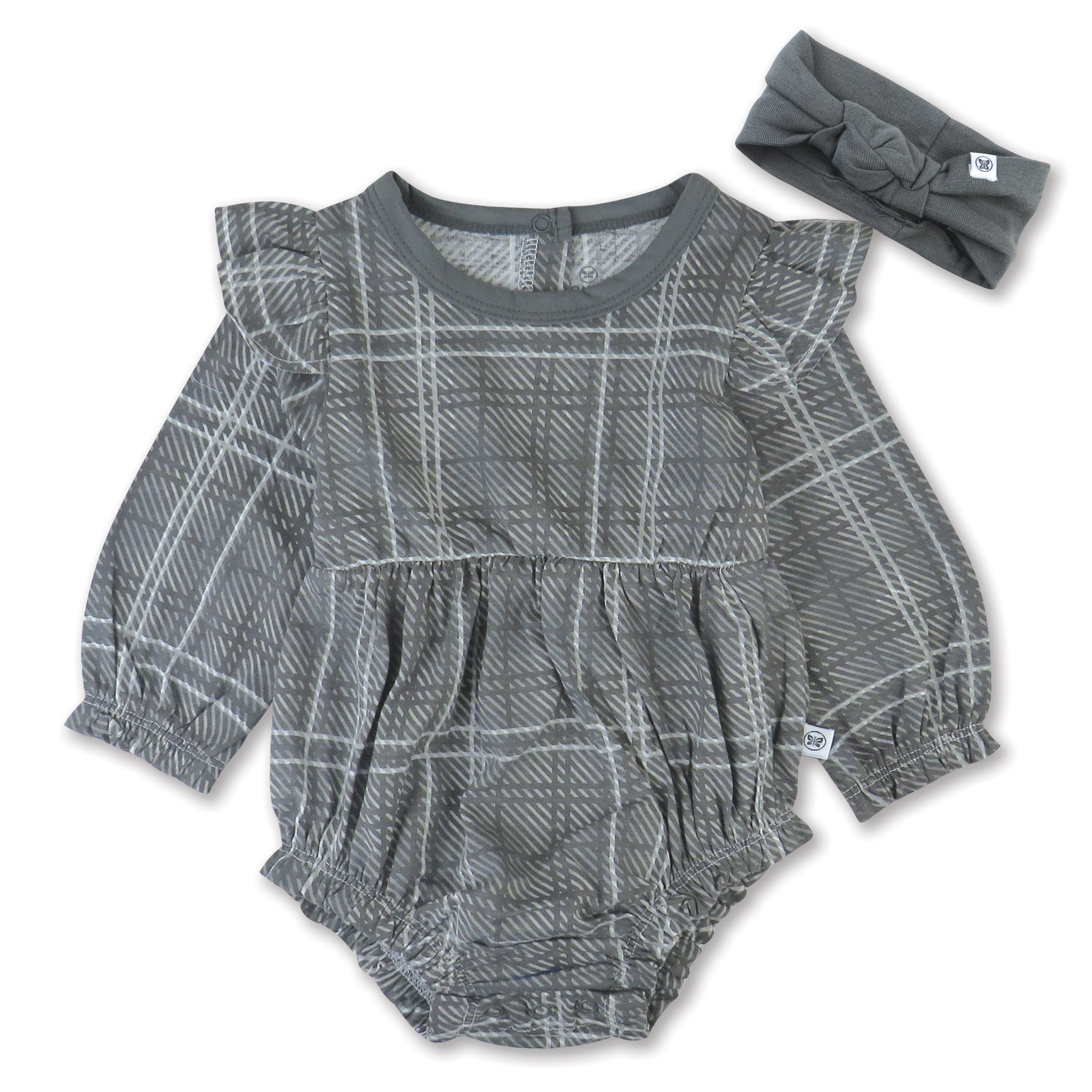 Organic Cotton Jumpsuit Romper Set