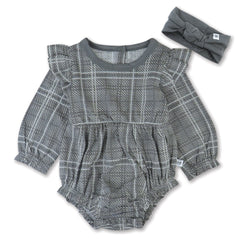 Organic Cotton Jumpsuit Romper Set