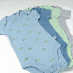 5-Pack Organic Cotton Short Sleeve Bodysuits