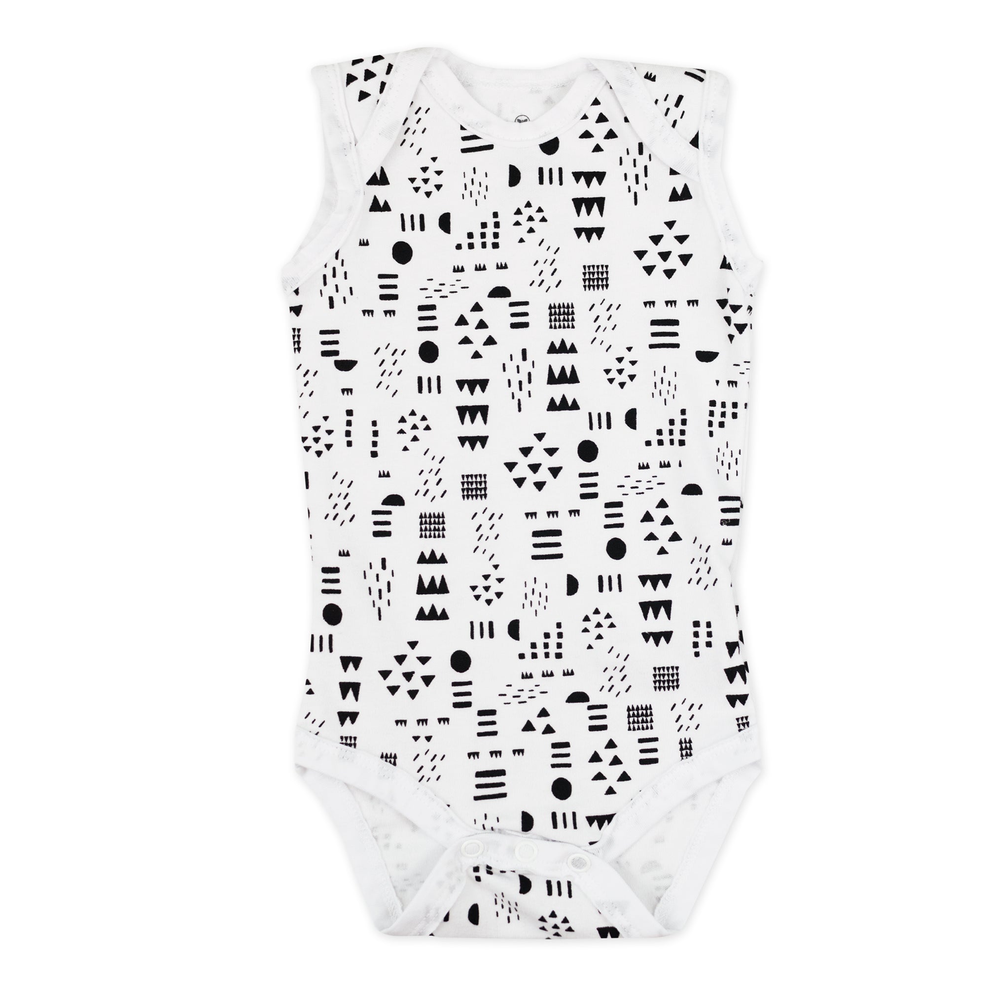 5-Pack Organic Cotton Sleeveless Bodysuits