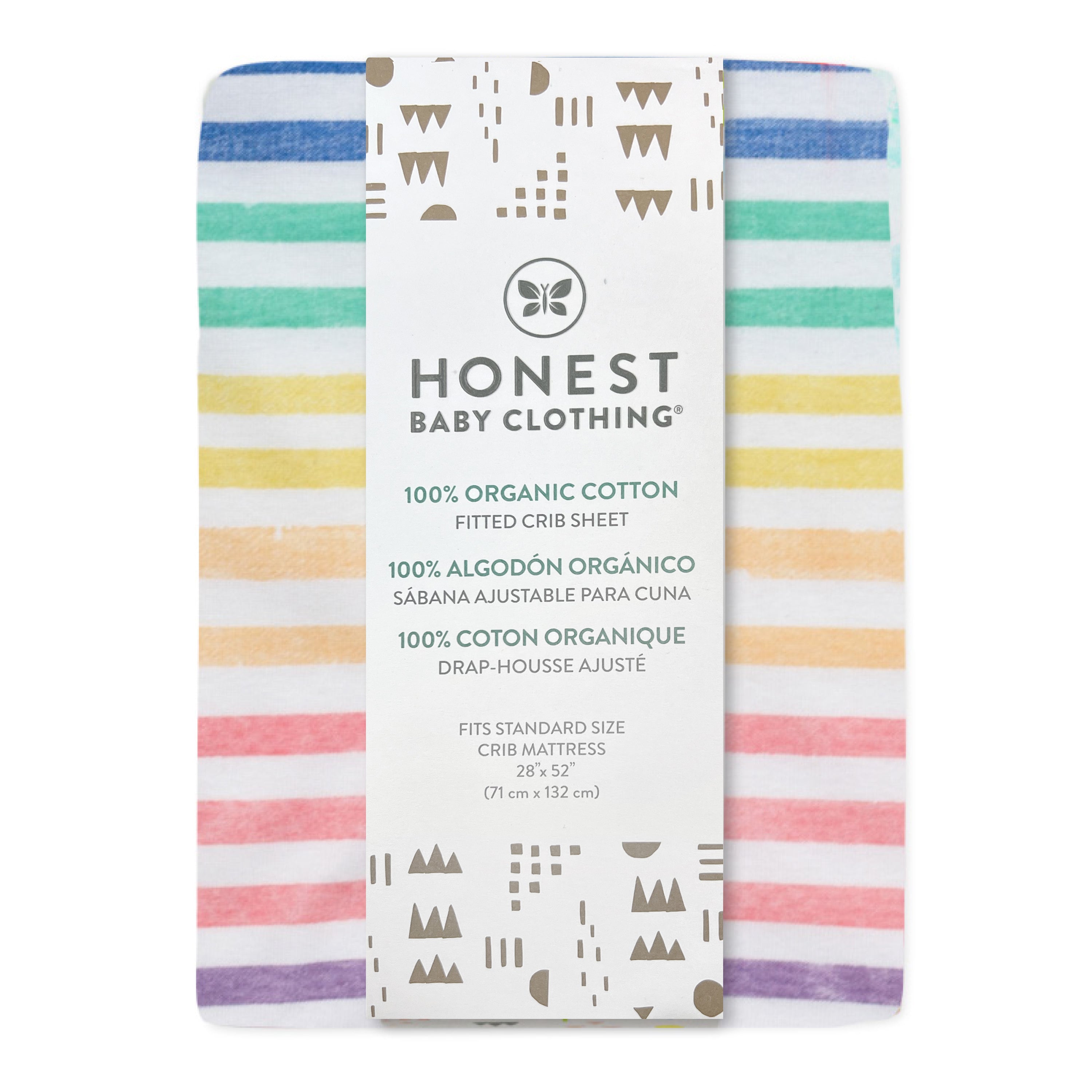 Organic Cotton Fitted Crib Sheet