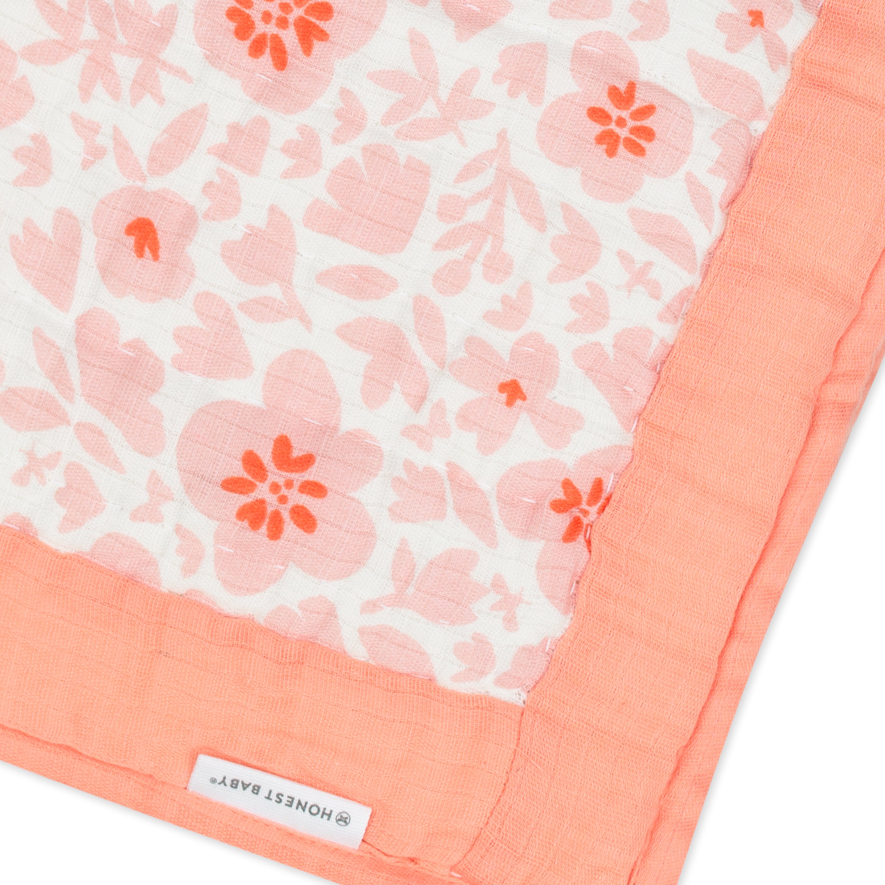 Organic Cotton Hand-Quilted Blanket