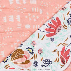 Organic Cotton Hand-Quilted Blanket