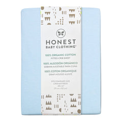 2-Pack Organic Cotton Fitted Crib Sheets