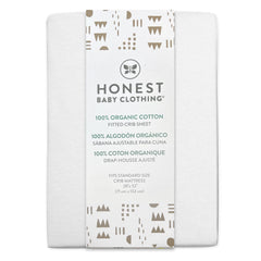 2-Pack Organic Cotton Fitted Crib Sheets