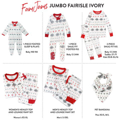 Organic Cotton Holiday Matching Family Pajamas