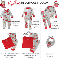 Organic Cotton Holiday Matching Family Pajamas