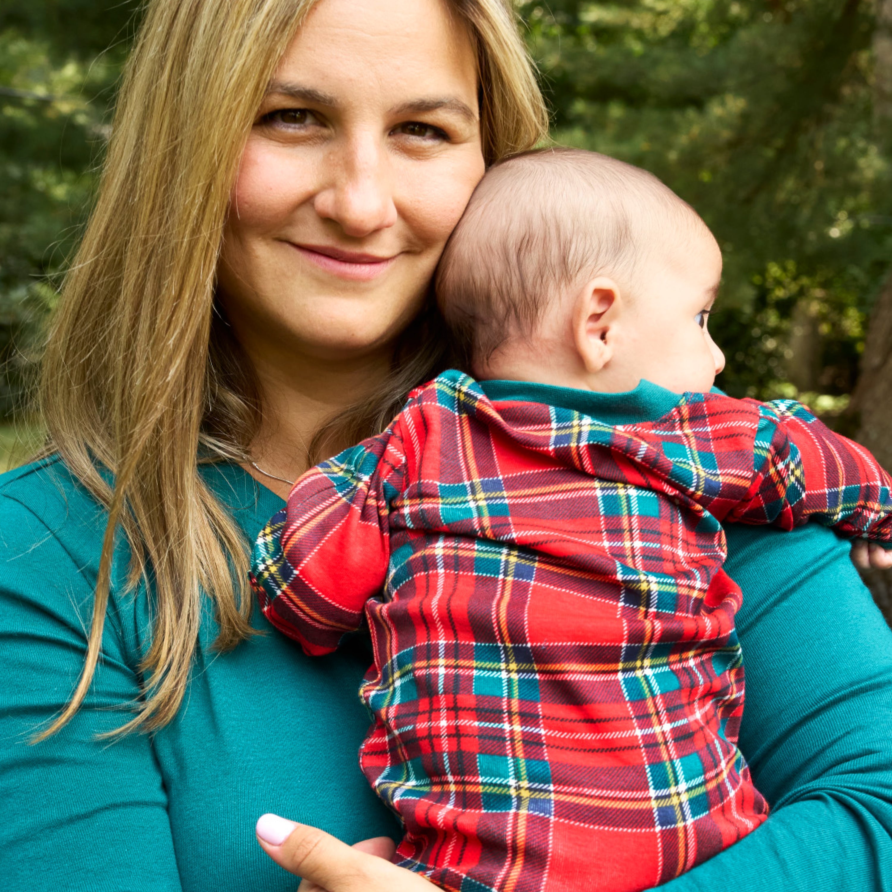Organic Cotton Holiday Matching Family Pajamas