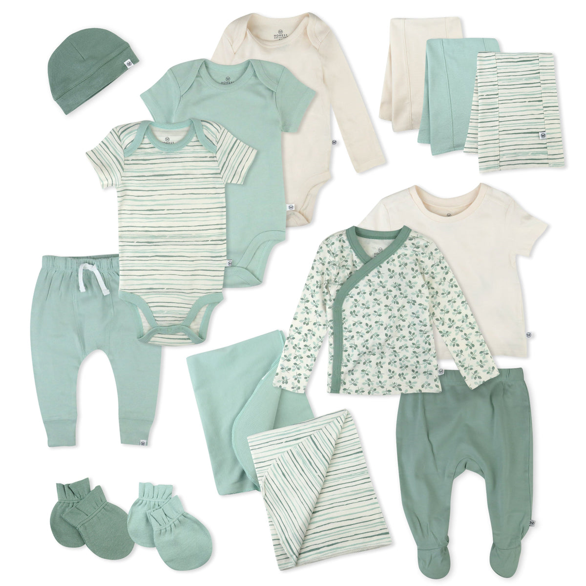 15-Piece WELCOME HOME Organic Cotton Gift Set