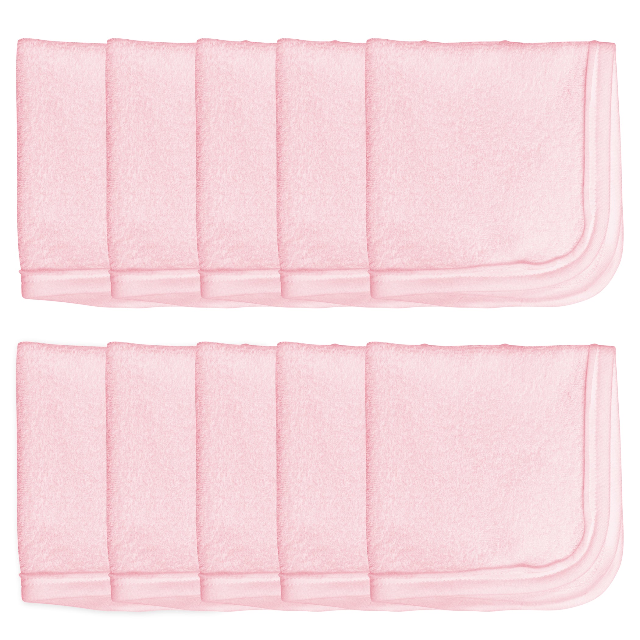 10-Pack EVERYDAY EASY Organic Cotton Washcloths Gift Set