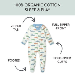 Organic Cotton Sleep & Plays