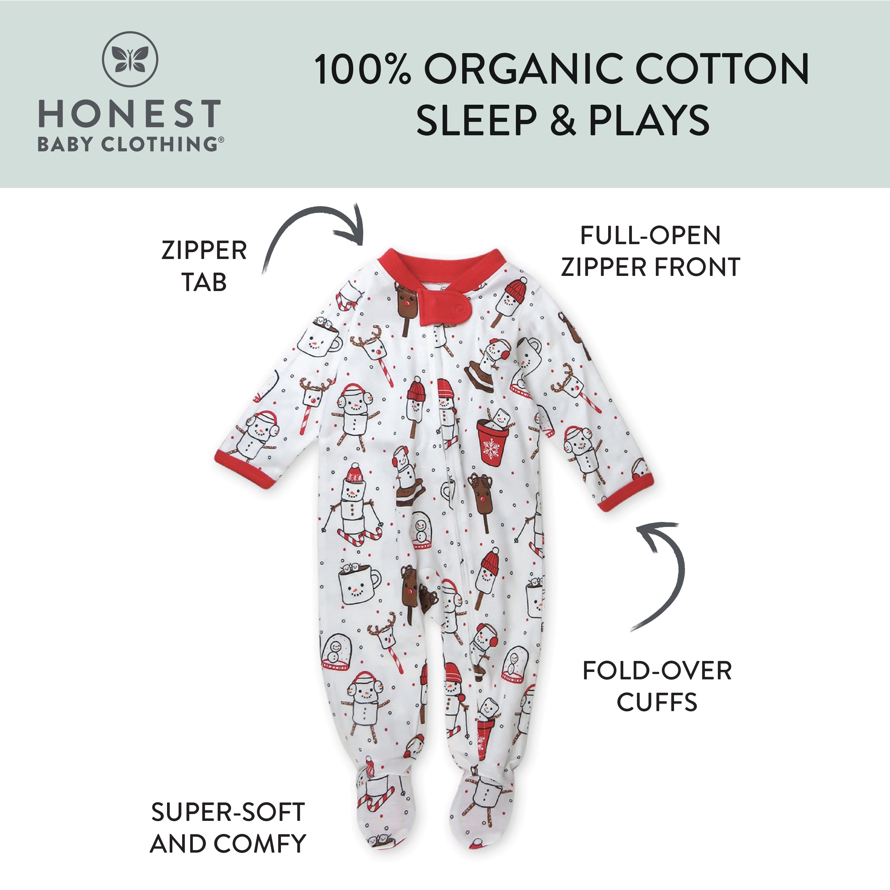 Organic Cotton Holiday Pajamas