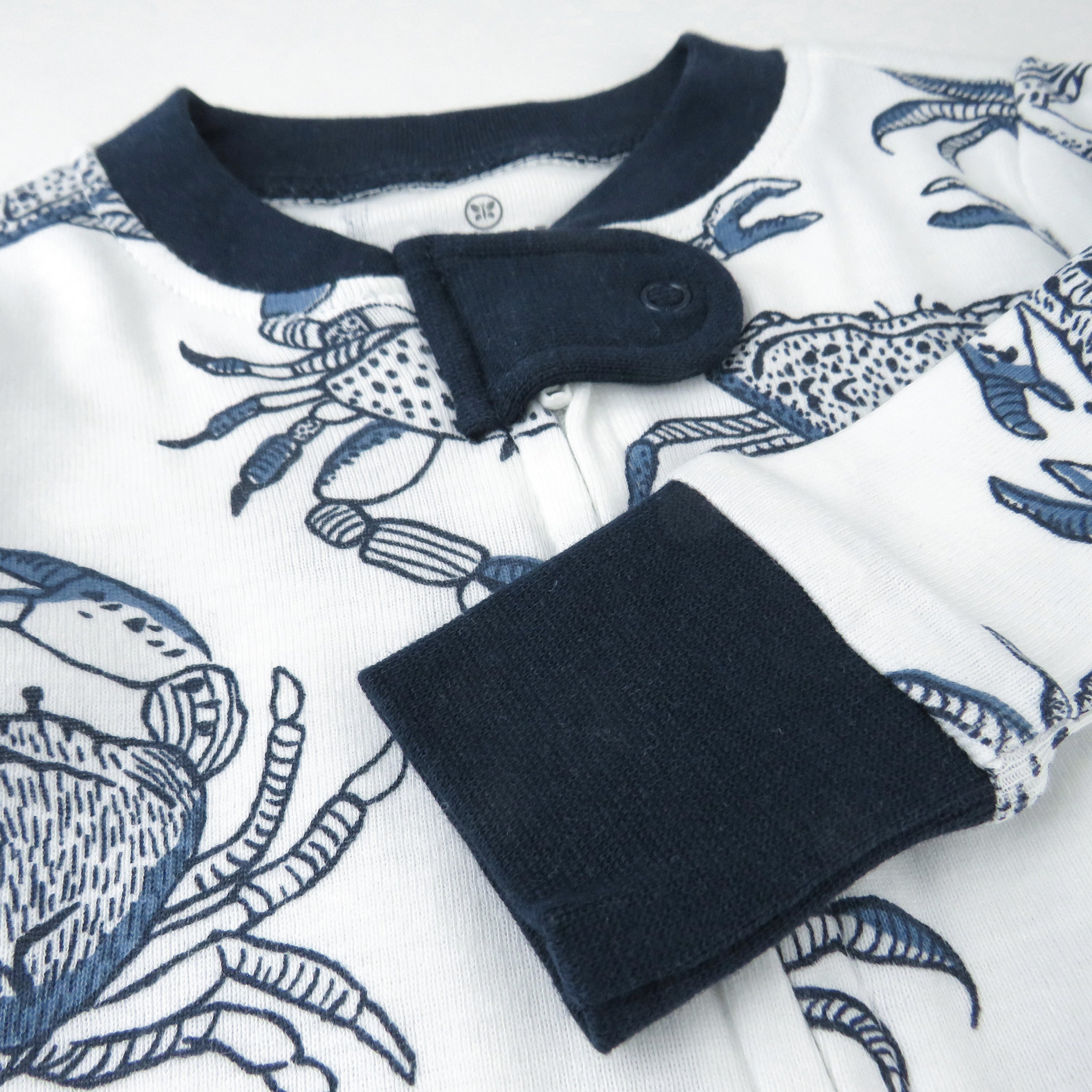 Organic Cotton Snug-Fit Footed Pajamas