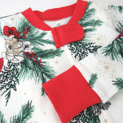 Organic Cotton Holiday Snug-Fit Footed Pajama