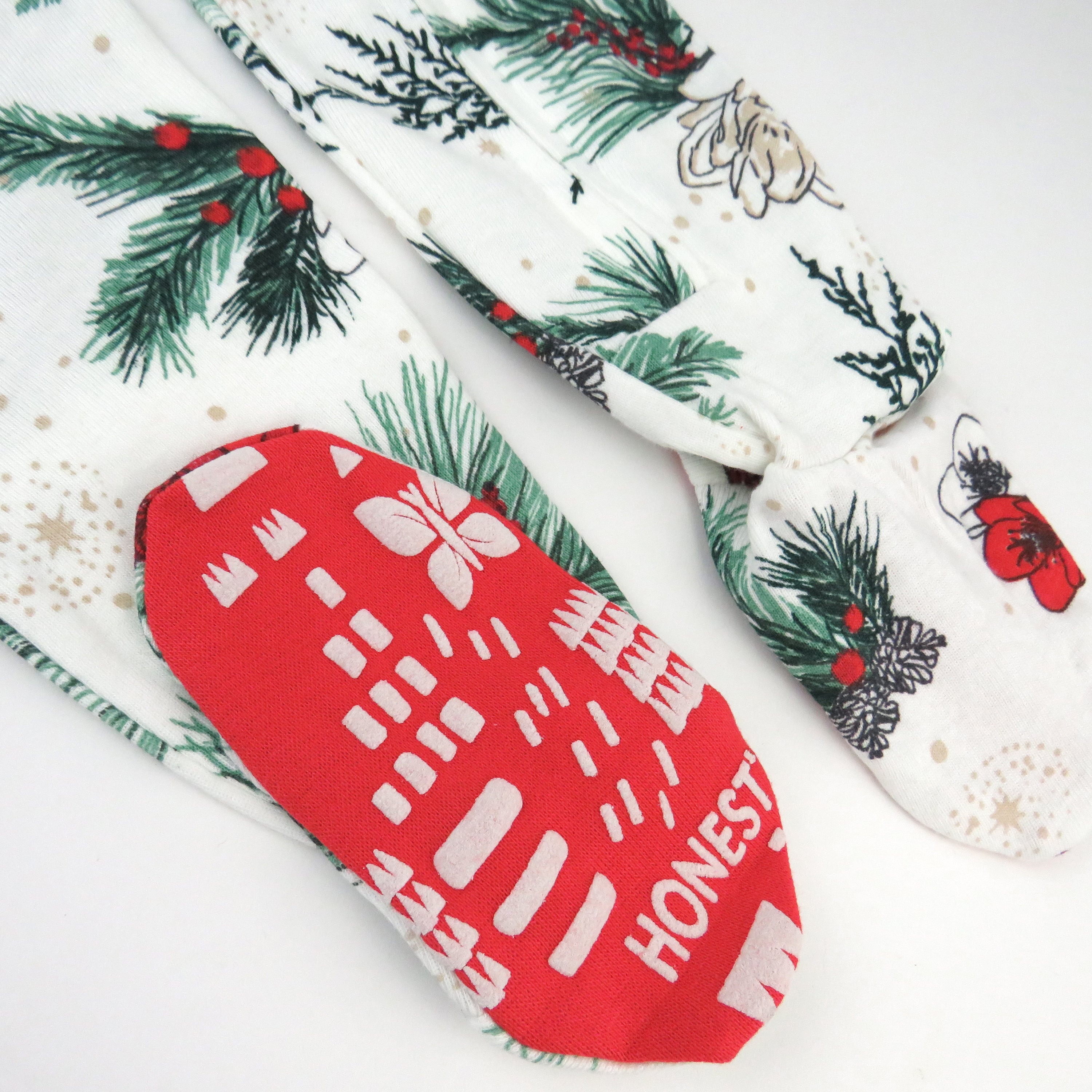 Organic Cotton Holiday Snug-Fit Footed Pajama