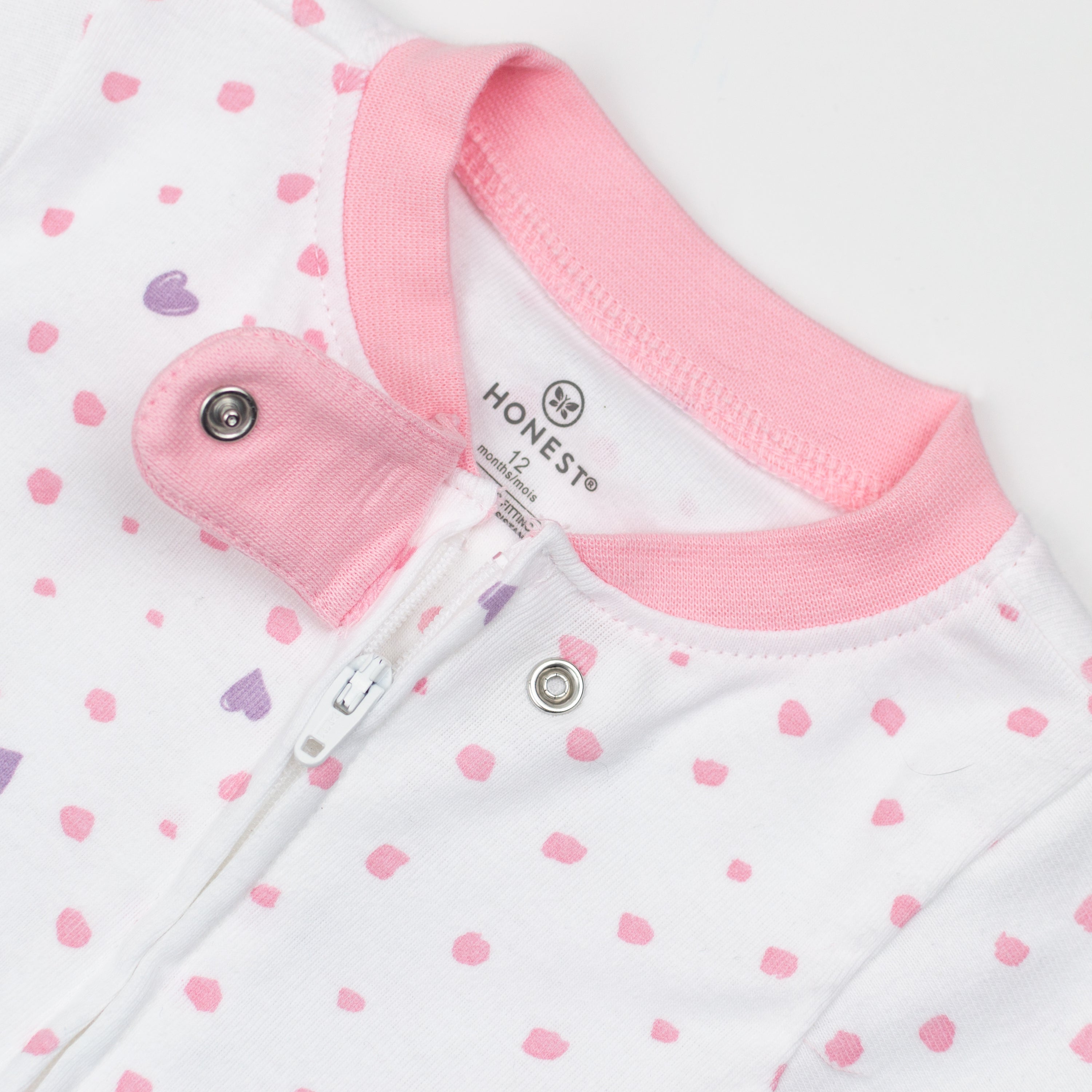 Organic Cotton Snug-Fit Footed Pajamas