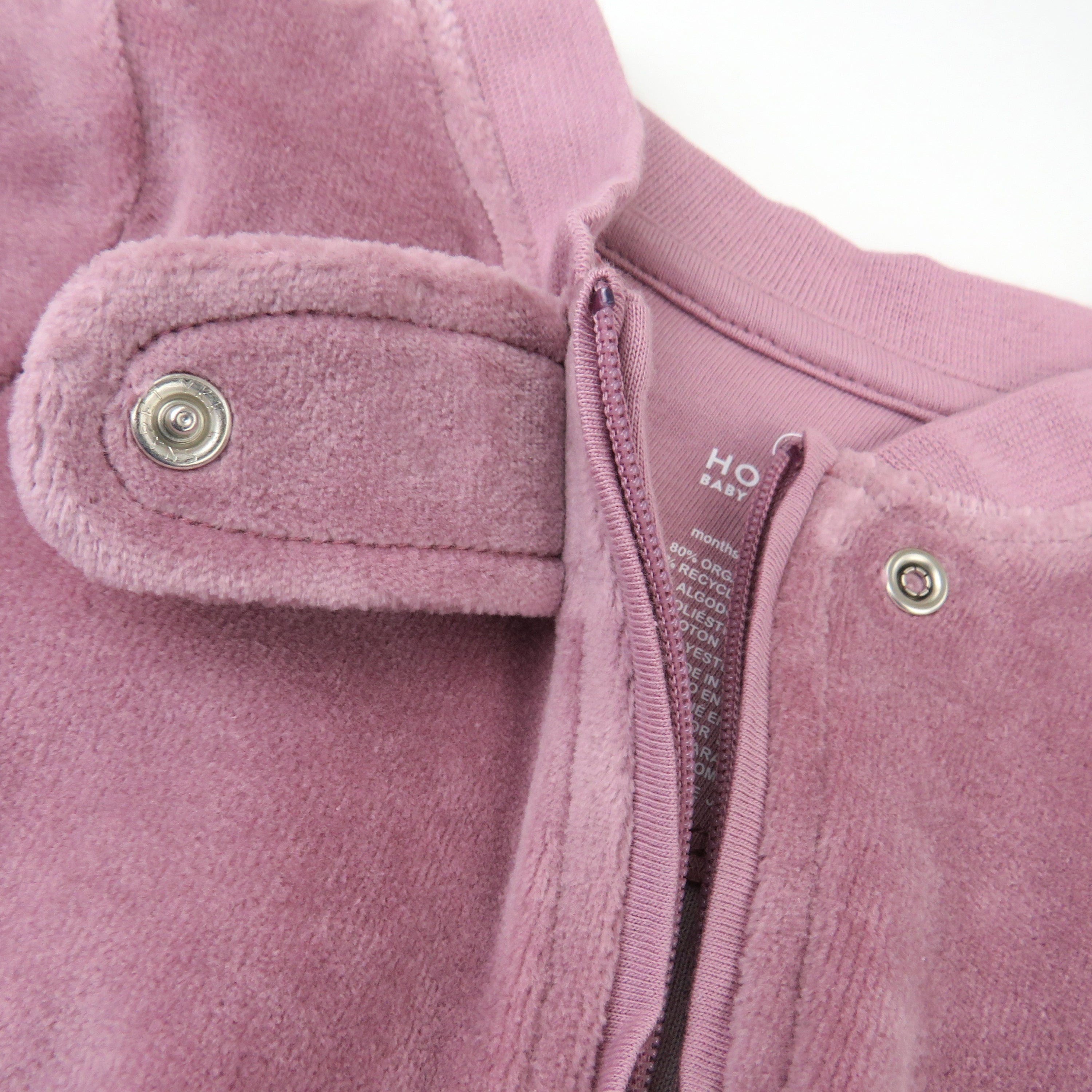 Organic Cotton Velour Sleep & Play