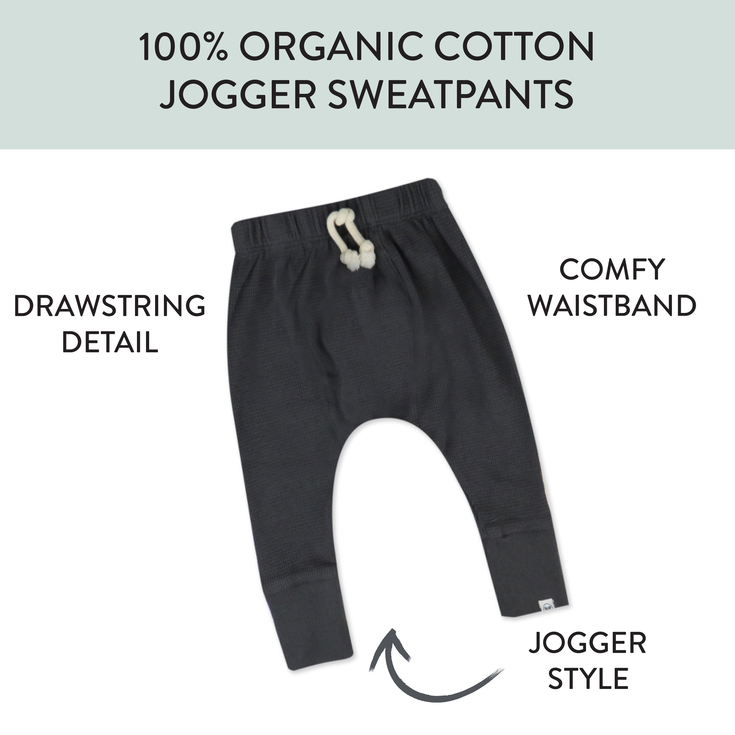 Toddler Organic Cotton Waffle Honest Pant