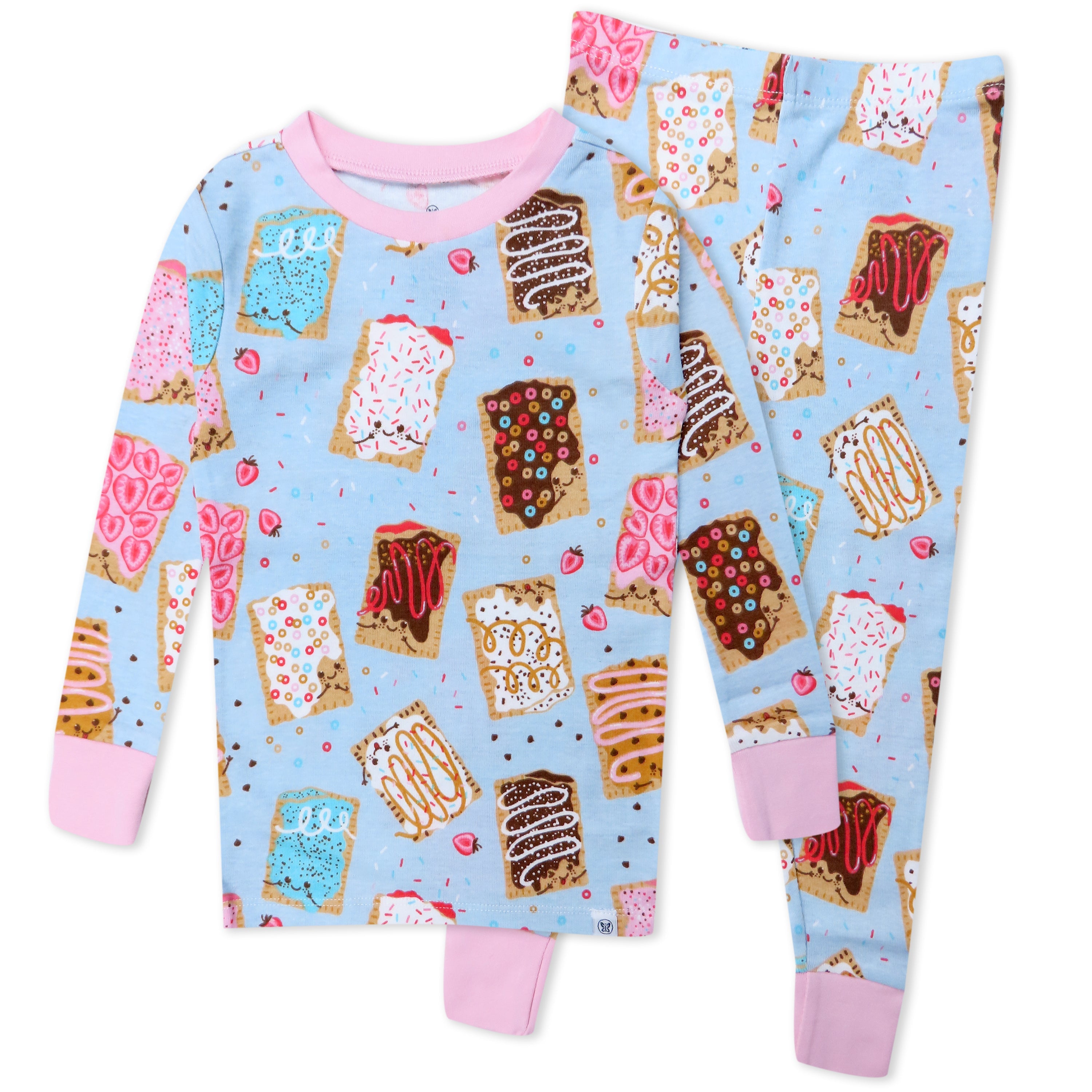 Organic Cotton Fun Foods Pajamas For Babies & Toddlers