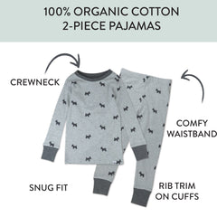 2-Piece Organic Cotton Pajamas