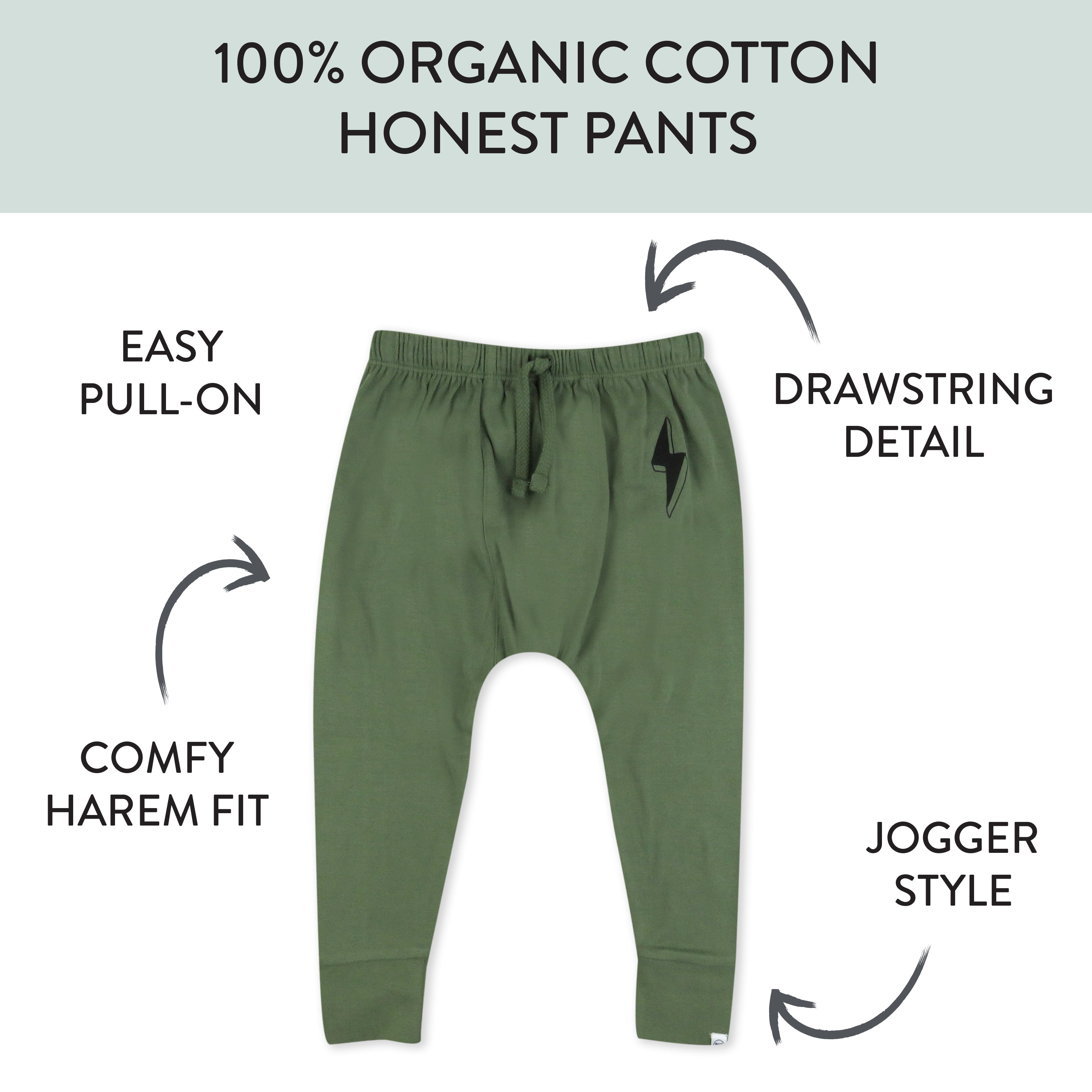 2-Pack Organic Cotton Honest Pants