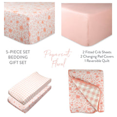5-Piece NAP-TIME Organic Cotton Nursery Gift Set